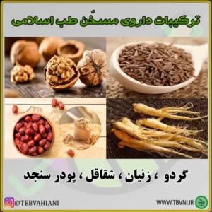 داروی مسخن ترکیبات